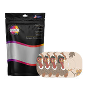 Peelz Gobble Gobble Dexcom G7 and Stelo Patch Tape - Pump Peelz Patch Medical Tape