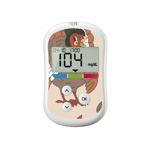 Peelz Gobble Gobble for OneTouch Verio Flex Glucometer Peelz/Stickers