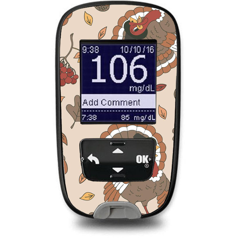 Peelz Gobble Gobble for the Accu-Chek Guide Glucometer Peelz/Stickers