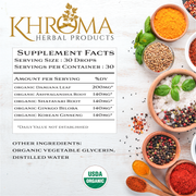 Khroma Herbal Products Goddess - Organic Female Blend Supplements