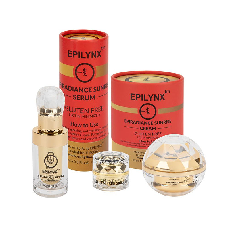 EpiLynx Sunrise Nourishing & Firming Set for Sensitive Skin - Radiant Glow & Hydration Face Serums