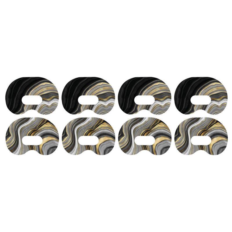 Peelz Gold Marble Medtronic Guardian Connect Patch Tape - Pump Peelz Patch Medical Tape