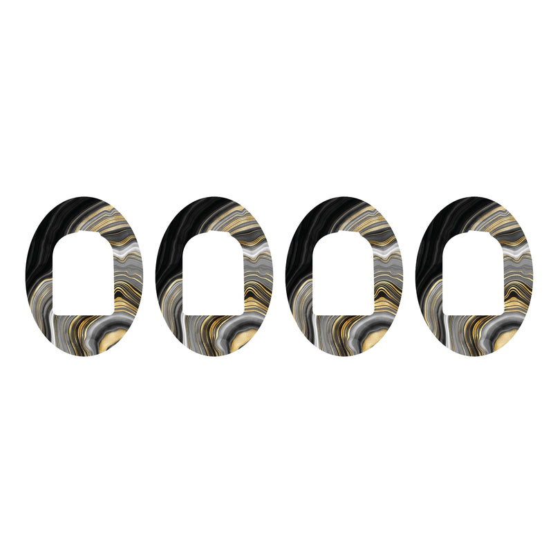 Peelz Gold Marble Pod Patch Tape - Pump Peelz Patch Medical Tape