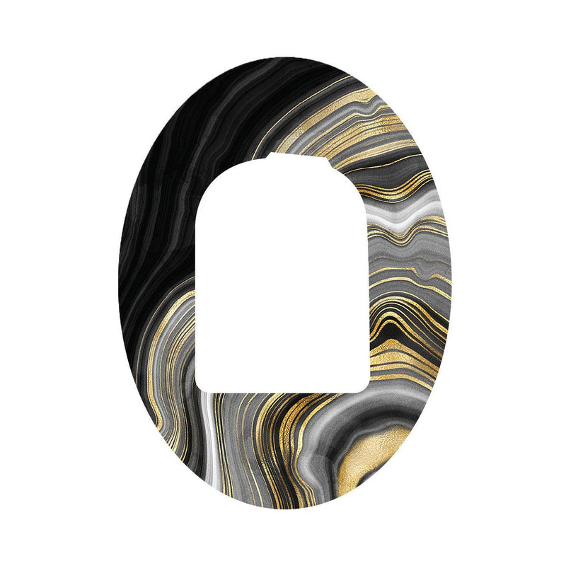Peelz Gold Marble Pod Patch Tape - Pump Peelz Patch Medical Tape