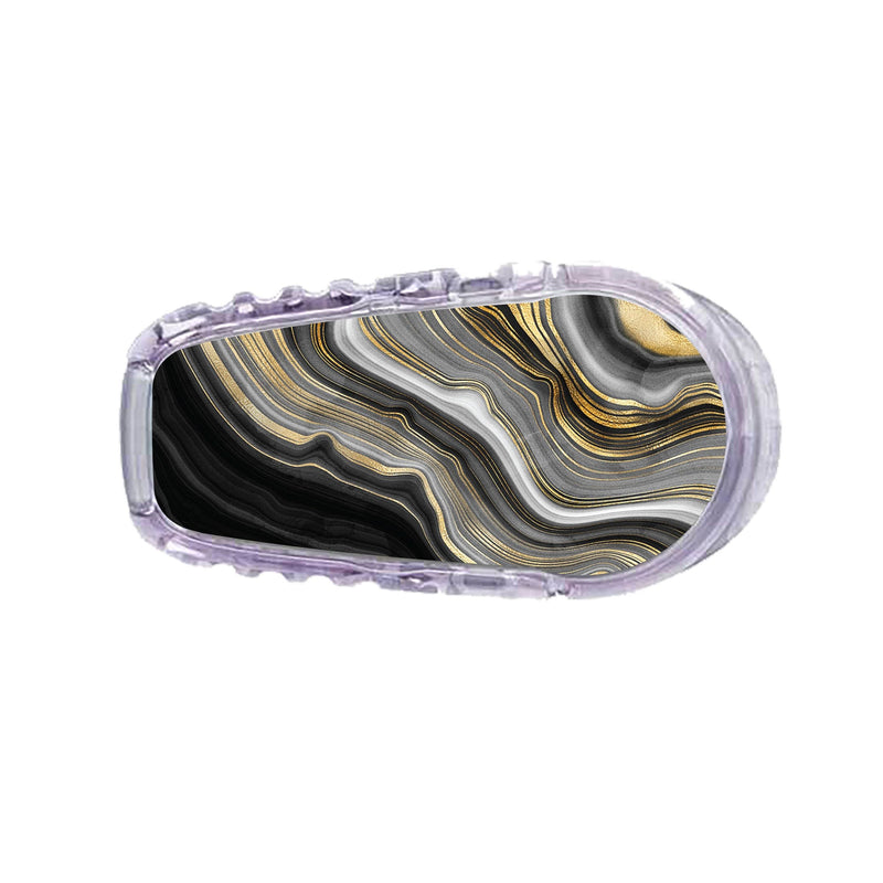 Peelz Gold Marble Sticker Designed for the DEXCOM Transmitter Peelz/Stickers