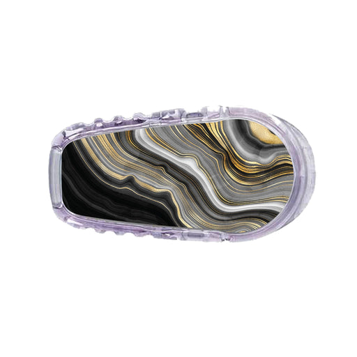 Peelz Gold Marble Sticker Designed for the DEXCOM Transmitter Peelz/Stickers
