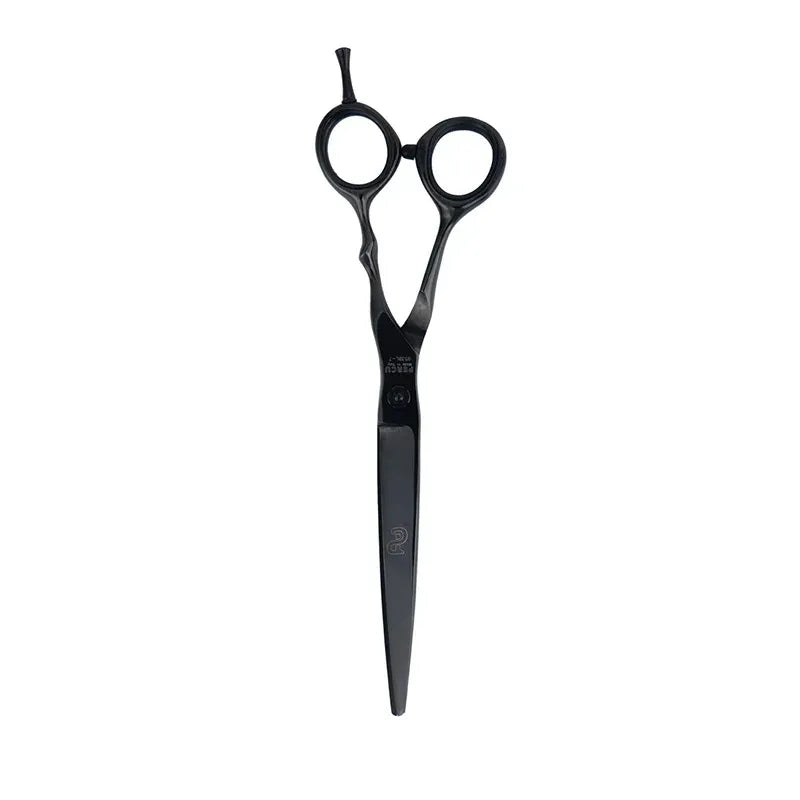 Vip Barber Supply Percu Golden Line Shears Cutting Shear White Smoke Black / 5.5",Black / 6",Black / 6.5",Black / 7"