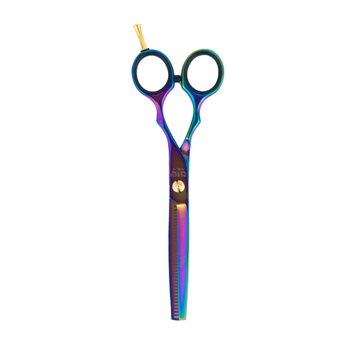 Vip Barber Supply Percu Golden Line Shears Cutting Shear White Smoke Black / 5.5",Black / 6",Black / 6.5",Black / 7",Iridescent / 5.5",Iridescent / 6",Iridescent / 6.5",Iridescent / 7"