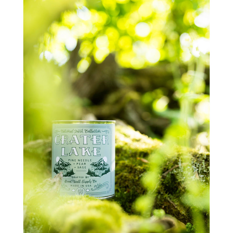 Good & Well Supply Co Crater Lake National Park Candle Candles