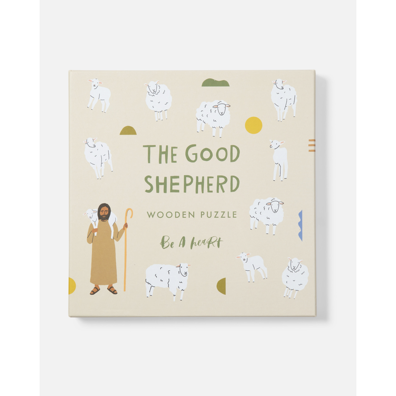 Be A Heart Good Shepherd Wooden Puzzle puzzle