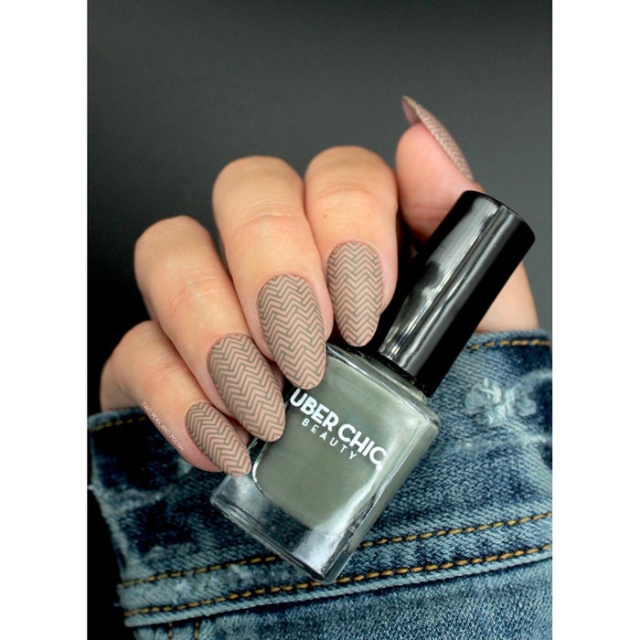 Uberchic Beauty Give Me Olive The Polish   Stamping Polish