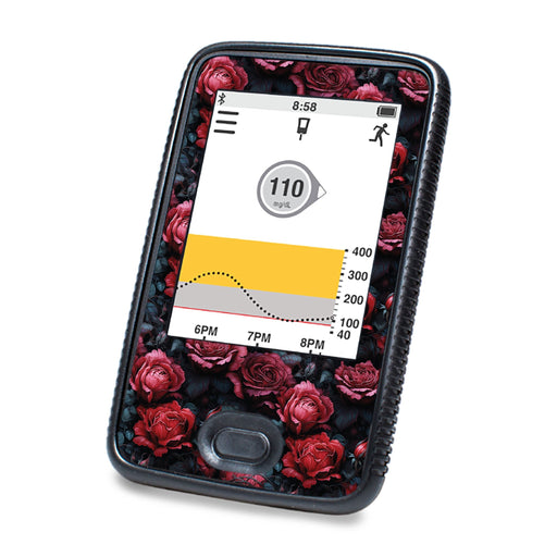 Peelz Gothic Roses DEXCOM G6 Touchscreen Receiver Peelz/Stickers