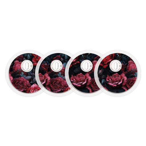 Peelz Gothic Roses Designed for the FreeStyle Libre 3 Plus & Lingo  Sensor Peelz/Stickers