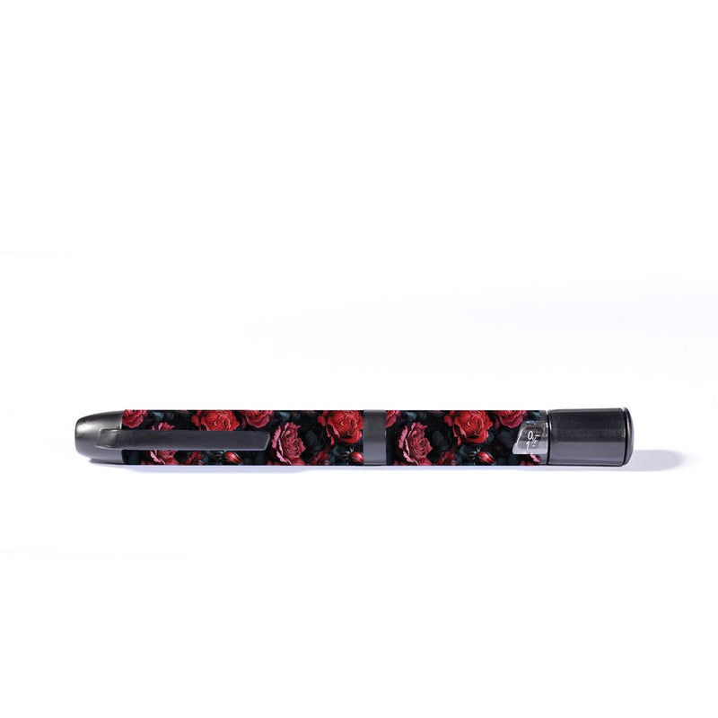 Peelz Gothic Roses InPen - Smart Insulin Pen Peelz/Stickers
