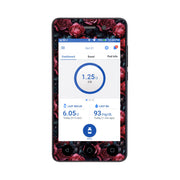 Peelz Gothic Roses Sticker for Omnipod DASH® PDM – Pump Peelz Peelz/Stickers