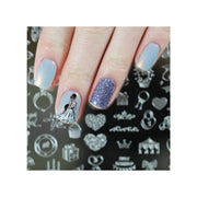 UberChic Beauty Elements of Love Stamping Plate