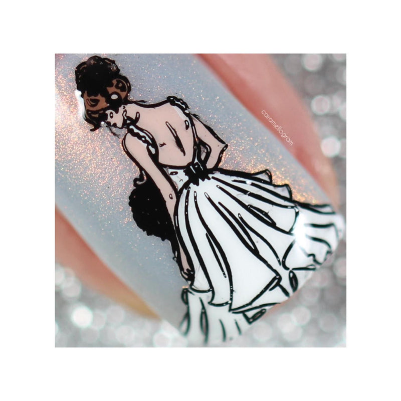 UberChic Beauty Elements of Love Stamping Plate