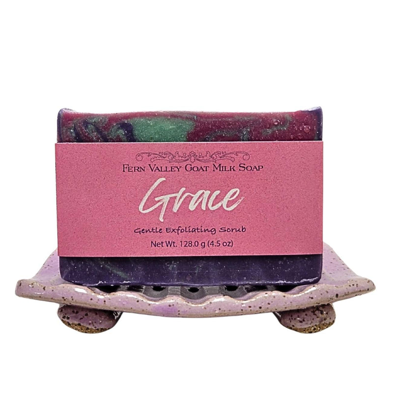 Fern Valley Soap Natural Goat Milk Soap | Grace - Amazing Fresh Floral Scent Goat Milk Soap