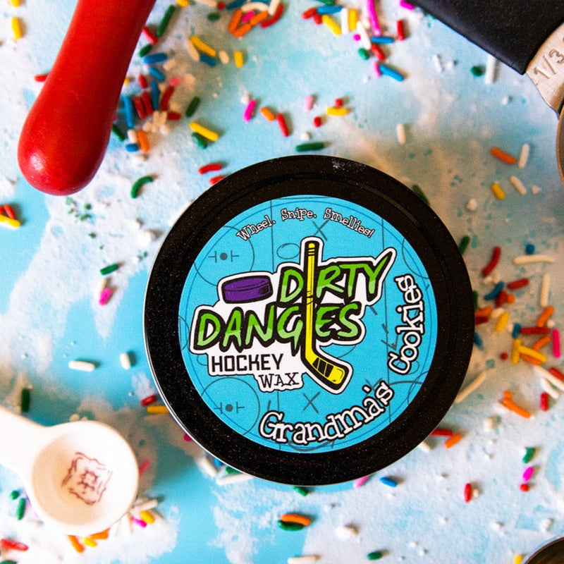 Dirty Dangles Hockey Grandma's Cookies Hockey Stick Wax Hockey Stick Wax Black Default Title