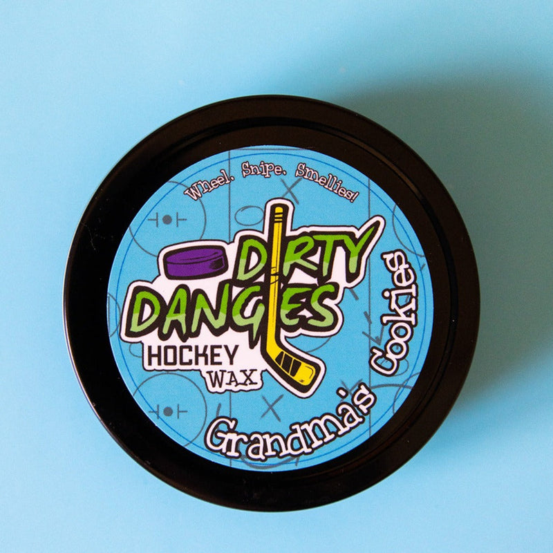 Dirty Dangles Hockey Grandma's Cookies Hockey Stick Wax Hockey Stick Wax Black