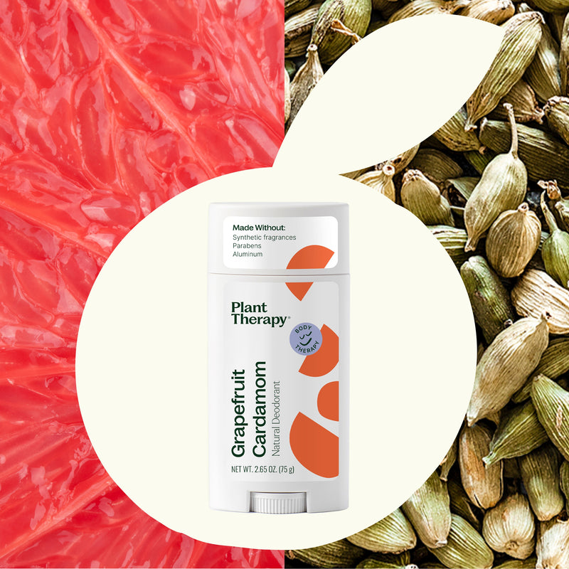 Plant Therapy Grapefruit Cardamom Natural Deodorant Body Care