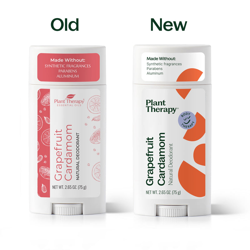Plant Therapy Grapefruit Cardamom Natural Deodorant Body Care