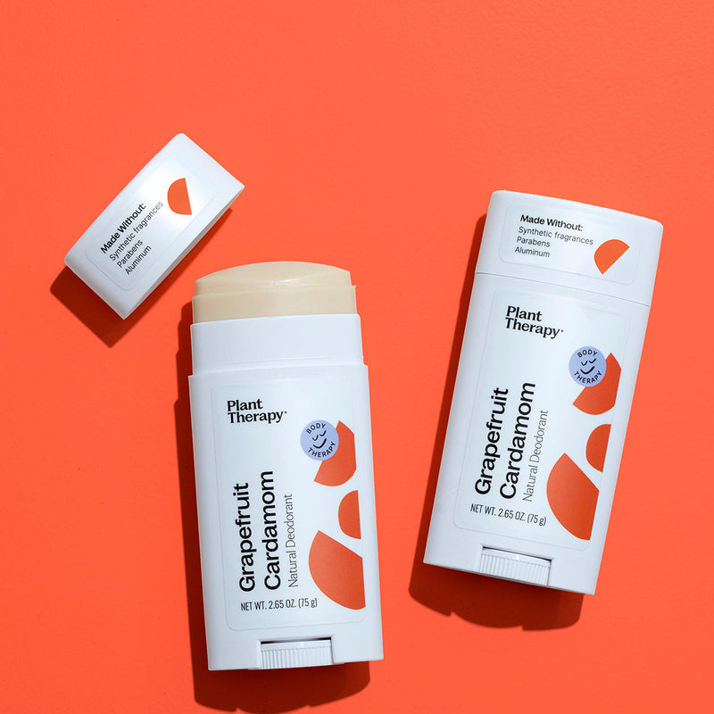 Plant Therapy Grapefruit Cardamom Natural Deodorant Body Care