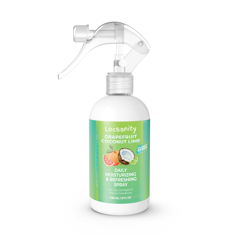 Locsanity Grapefruit Coconut Lime Daily Moisturizing Spray Fine Mist Locking & Tightening & Moisturizing