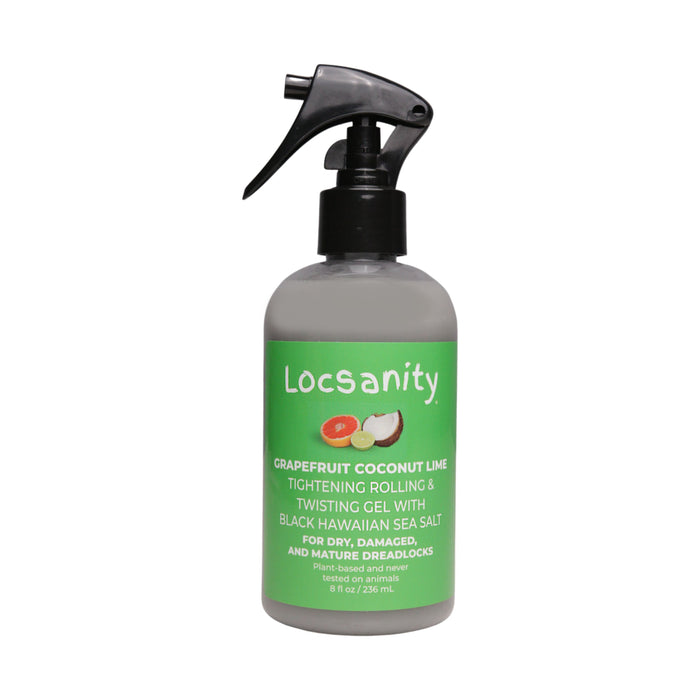 Locsanity Grapefruit Coconut Lime Moisturizing And Tightening Spray Mist W/ Black Hawaiian Sea Salt