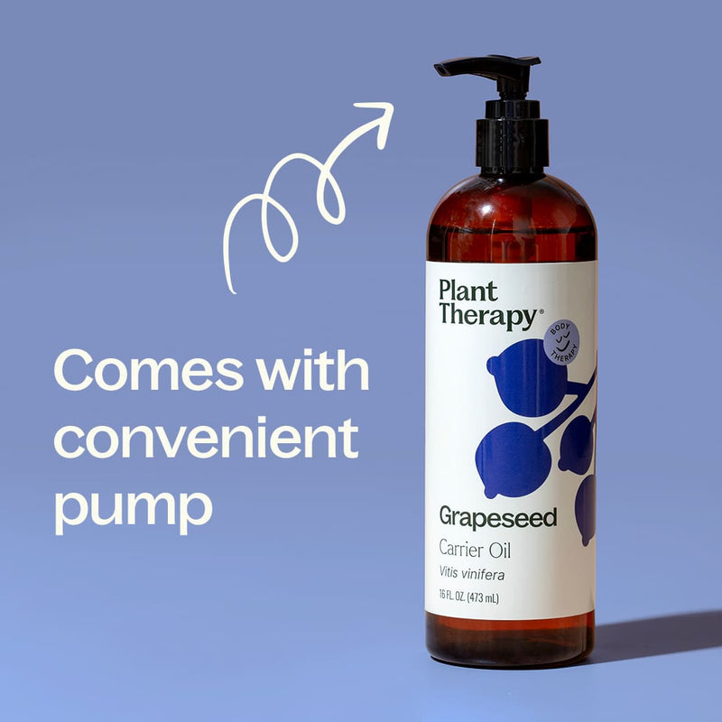 Plant Therapy Grapeseed Carrier Oil Body Care