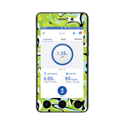 Peelz Green Flow Sticker for Omnipod DASH® PDM – Pump Peelz Peelz/Stickers