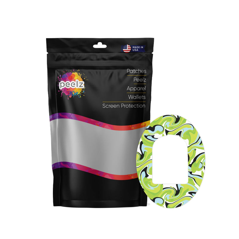 Peelz Green Flow Pod Patch Tape - Pump Peelz Patch Medical Tape