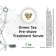 WhollyKaw Green Tea Pre-Shave Treatment Serum