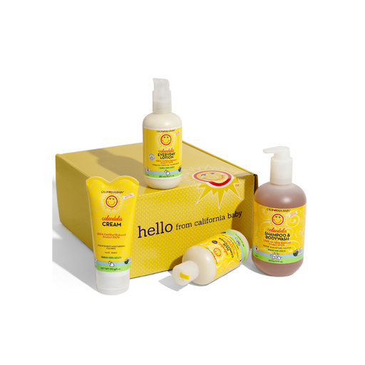 California Baby Best of Calendula™ Gift Set for Adults + Kids Gifts & Totes