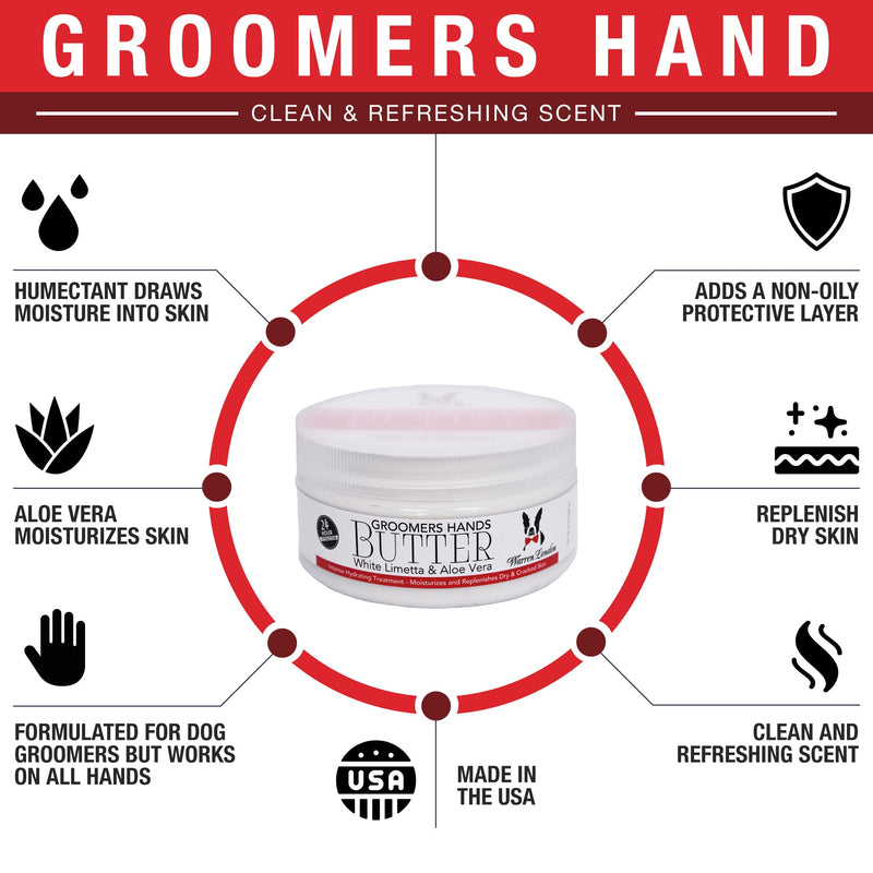 Warren London Groomers Hands Butter - Leave-In Hand Moisturizer Grooming Size Product