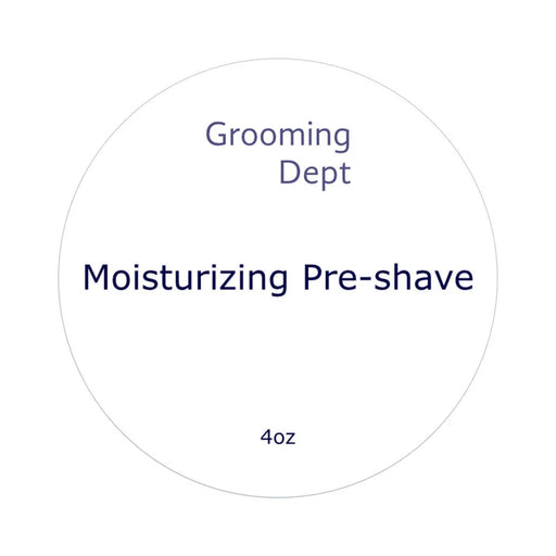 Grooming Dept Grooming Dept Spa Moisturizing Pre-Shave 4 Oz Pre-Shave