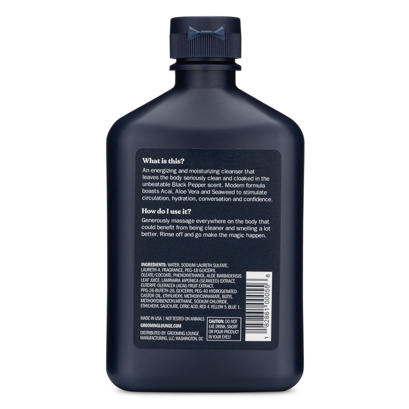 Grooming Lounge Grooming Lounge Our Best Smeller Body Wash - Black Pepper Body Cleanser Body Washes