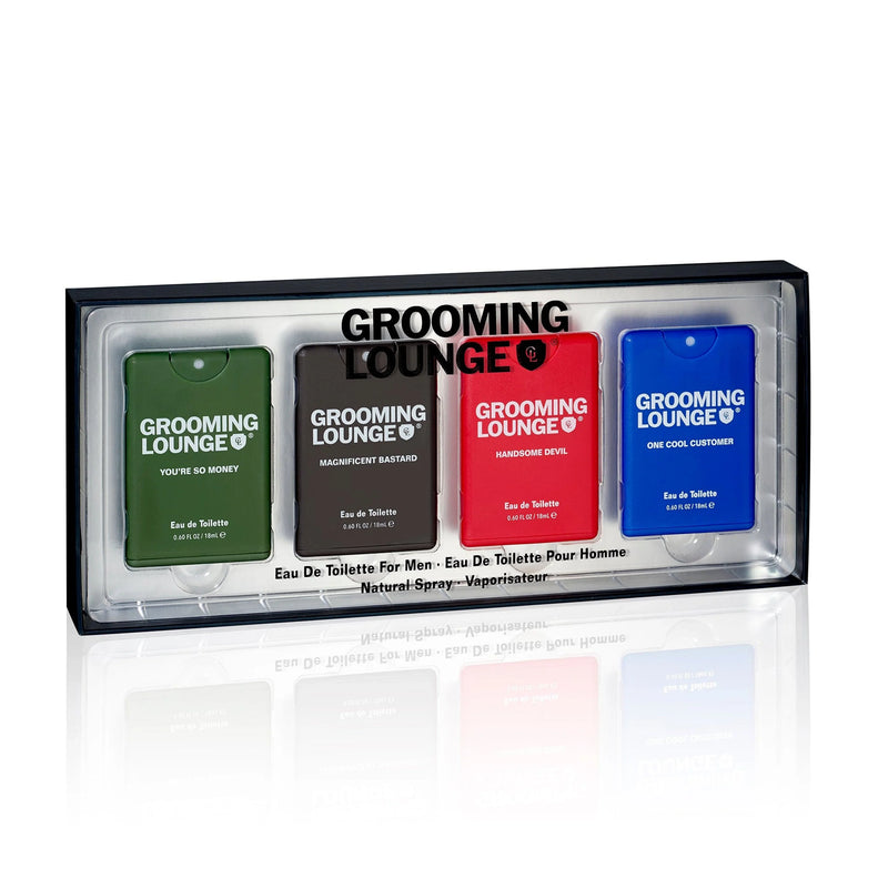 Grooming Lounge Grooming Lounge Men's Fragrances - 4-Piece Pocket Spray Gift Set Colognes
