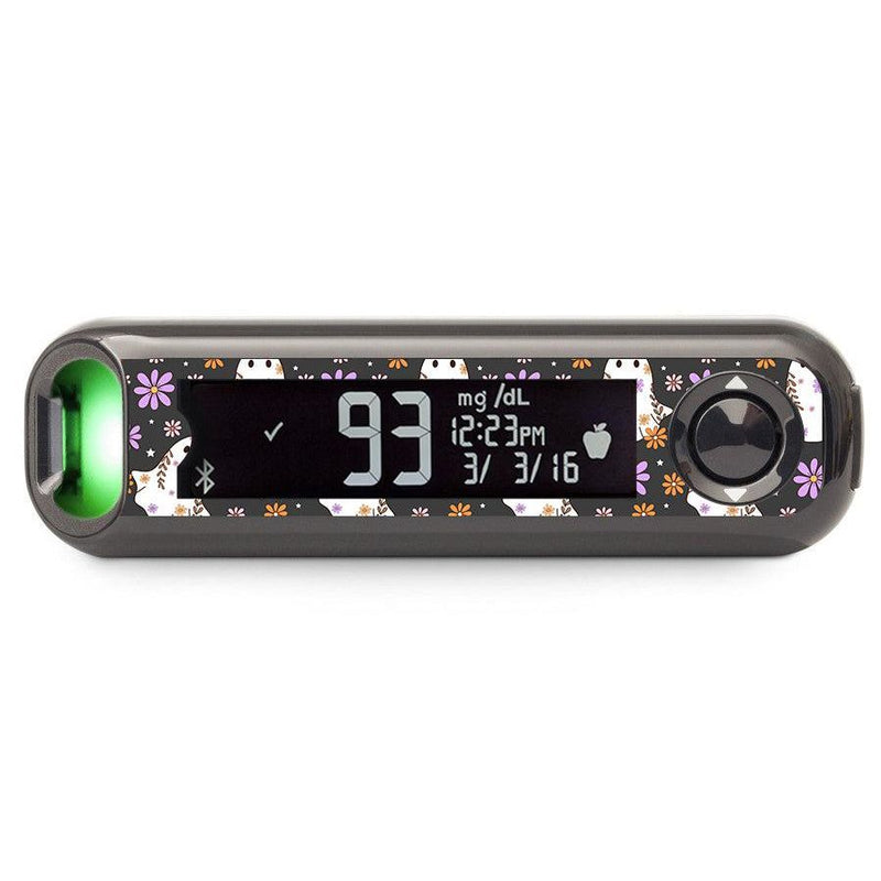 Peelz Groovy Ghosts Bayer Contour© Next One Glucometer Peelz/Stickers
