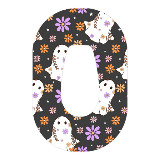 Peelz Groovy Ghosts Dexcom G6 Patch Tape - Pump Peelz Patch Medical Tape