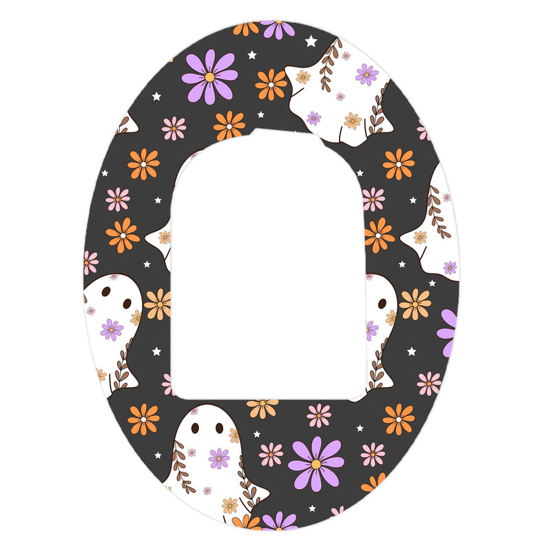 Peelz Groovy Ghosts Pod Patch Tape - Pump Peelz Patch Medical Tape