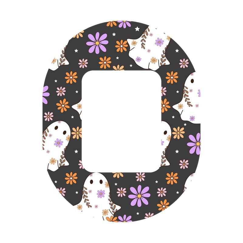 Peelz Groovy Ghosts Tandem Mobi Patch Tape - Pump Peelz Patch Medical Tape
