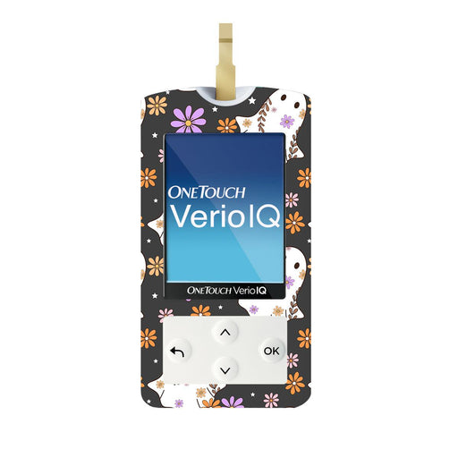 Peelz Groovy Ghosts for OneTouch Verio IQ Glucometer Peelz/Stickers