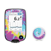 Peelz Groovy Tie-Dye for Freestyle Libre 2 Peelz/Stickers