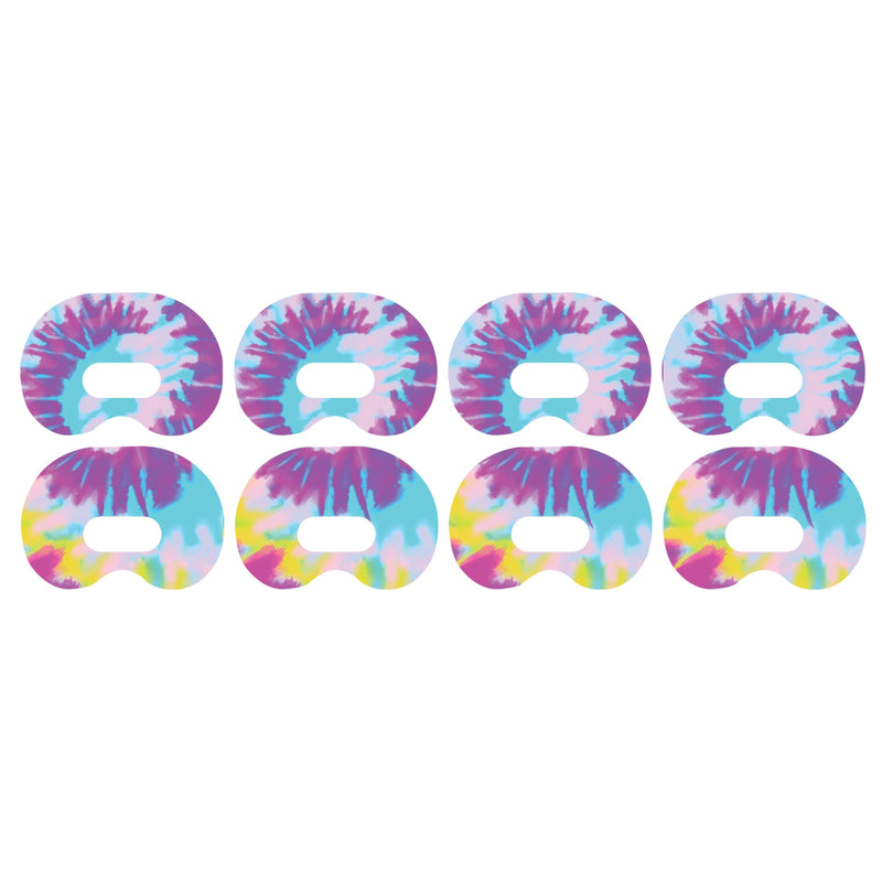Peelz Groovy Tie-Dye for Medtronic Guardian Connect Patch Tape - Pump Peelz Patch Medical Tape