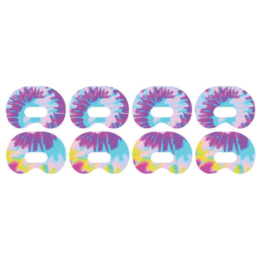 Peelz Groovy Tie-Dye for Medtronic Guardian Connect Patch Tape - Pump Peelz Patch Medical Tape