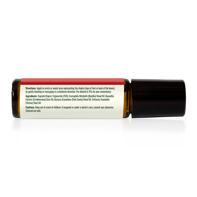 Plant Therapy Grounded Foundation (Root Chakra) Essential Oil Pre-Diluted Roll-On Essential Oil