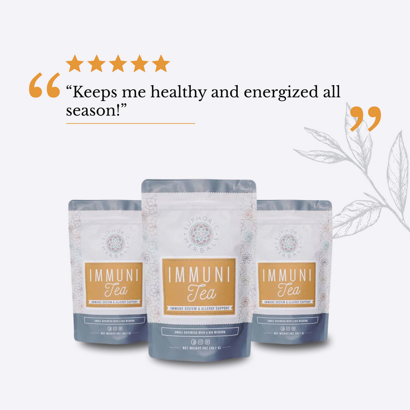 Euphoric Herbals ImmuniTea Herbal Tea
