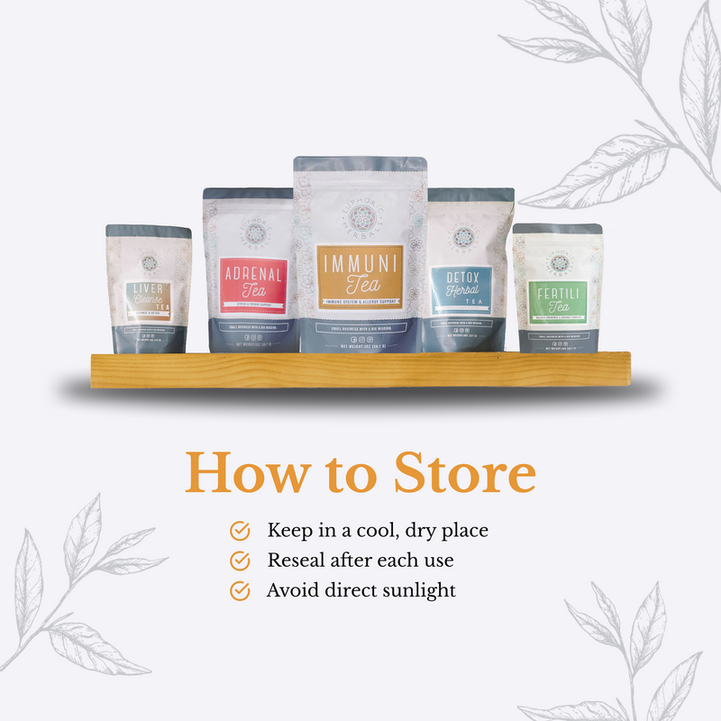 Euphoric Herbals ImmuniTea Herbal Tea