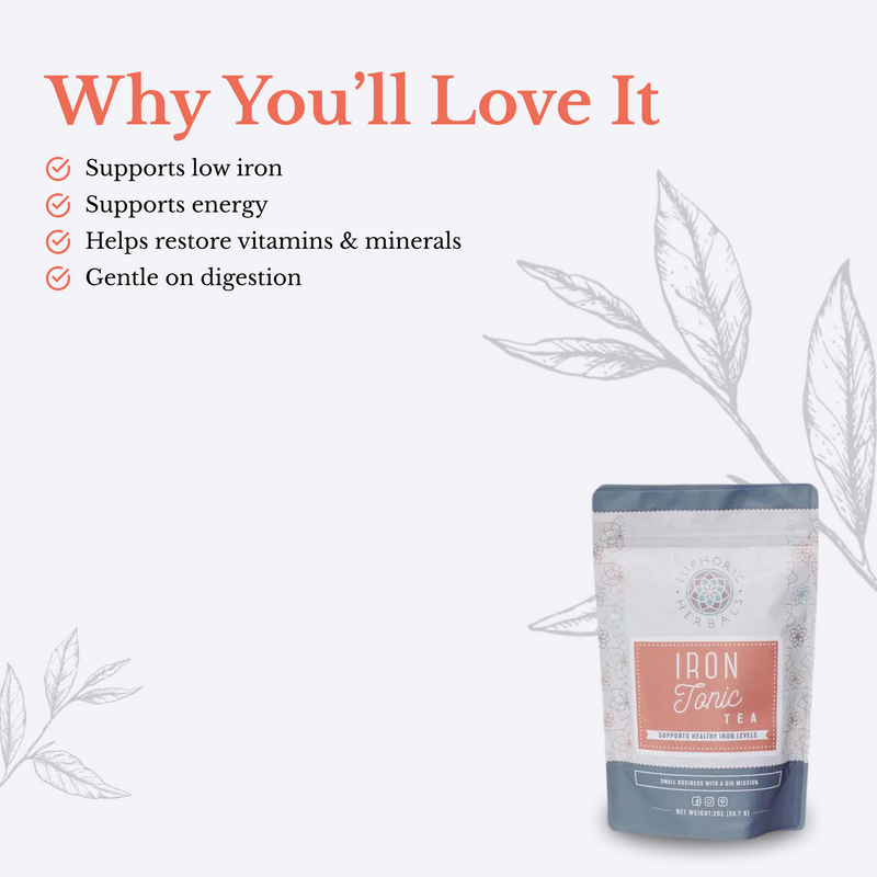 Euphoric Herbals Iron Tonic Herbal Tea Herbal Tea